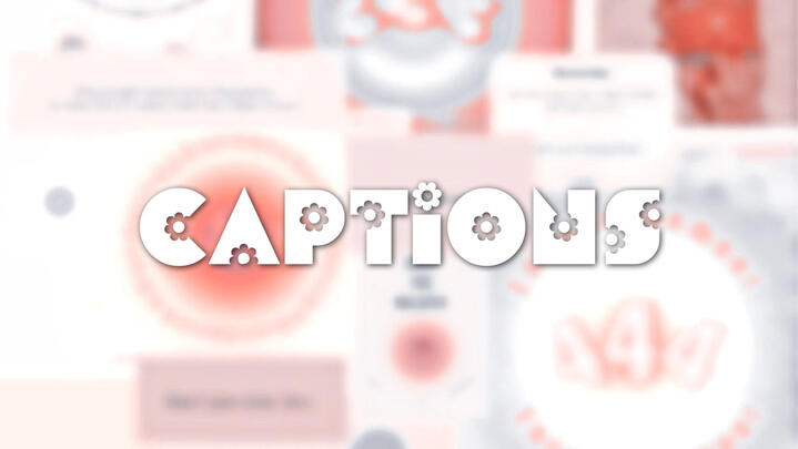 captions